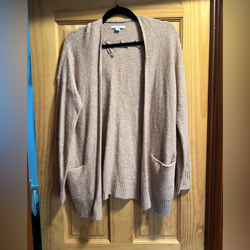 American Eagle Outfitters Light Pink Cardigan